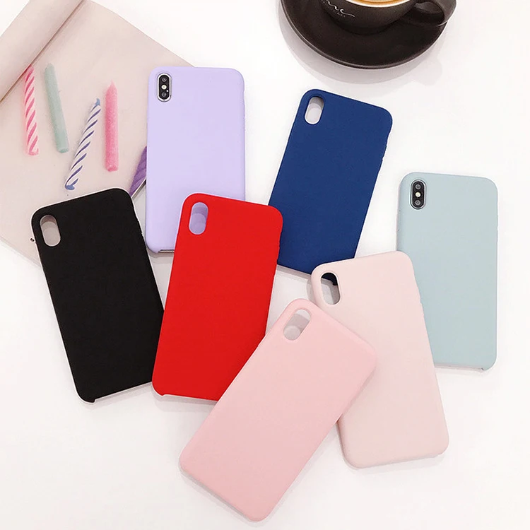 

New Arrival Soft Cases for Iphone 7 8 X XS 11 Pro Max Protective Cover, 60colours