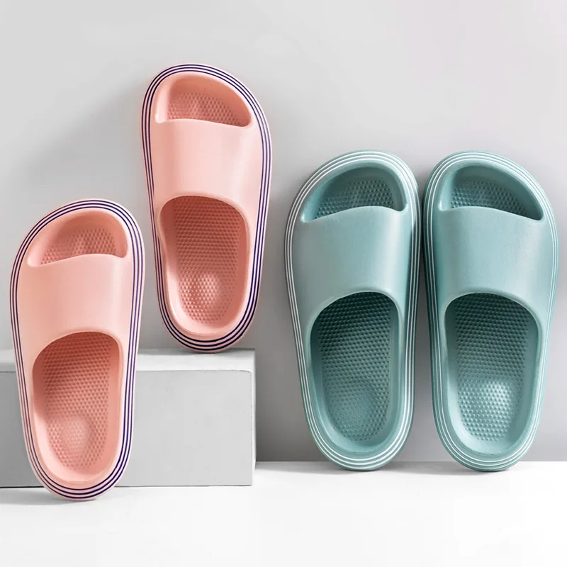 

New Summer Bedroom Women's Slippers Wholesale Indoor Men's Platform House Yezzy Sleepers Shoes Women Slipper