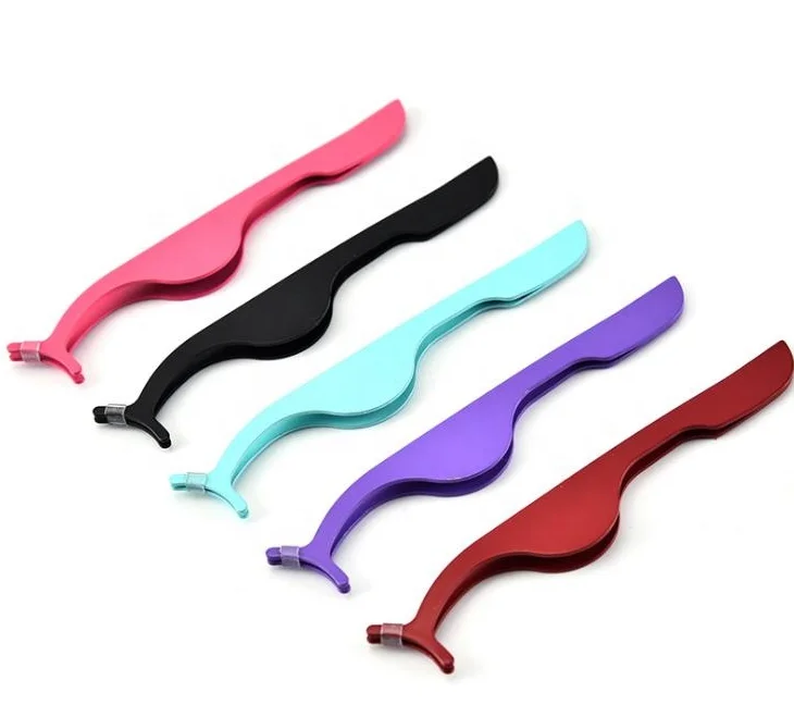 

Lashdoll custom logo lashes tools eyelash tweezers stainless steel eyelash, Customer's choice