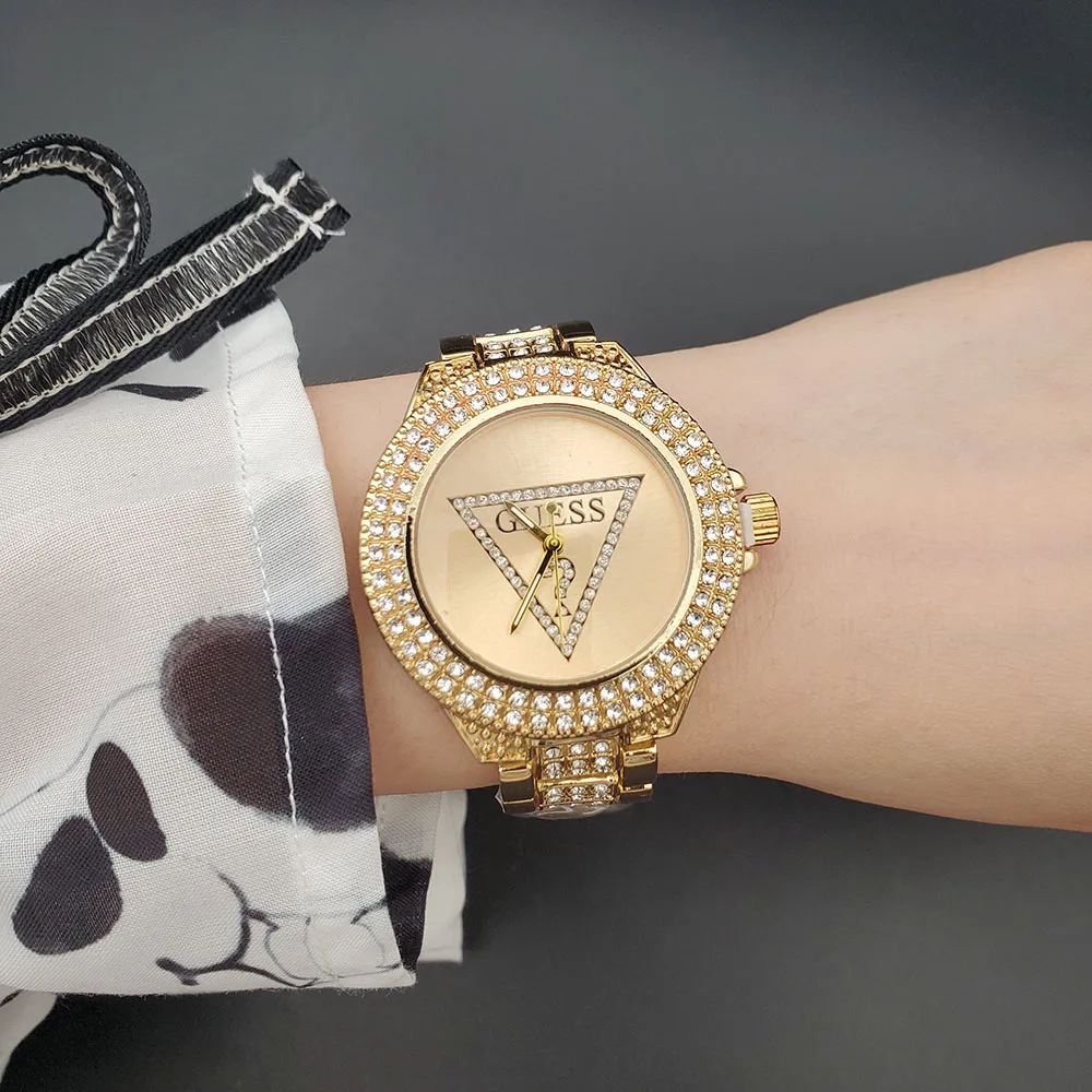 

Ladies Luxury Diamond Watch Holiday Party Gift Watch Free Shipping, 3 colors