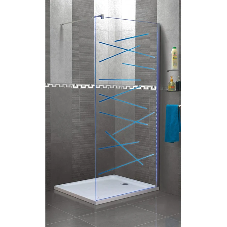 Economical Changing Room Shower Bath_Shower_Cabin Corner 1 Glass Shower_Enclosures