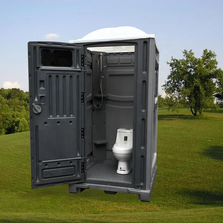 Hot Sale Plastic Hdpe Antiuv Mobile Toilet Portable Toilet Outhouse