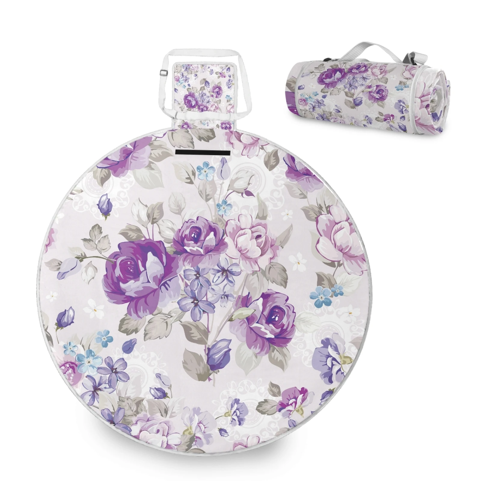 

Custom Print Picnic mat Foldable Waterproof material Camping Rugs Picnic mat for beach