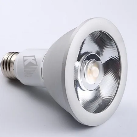 Cold Forging Pure Aluminum LED Panel Light PAR30 Lamp 15W Wattage  E26 E27 Socket COB 1300-1350lm 30/38/80 Beam Angle