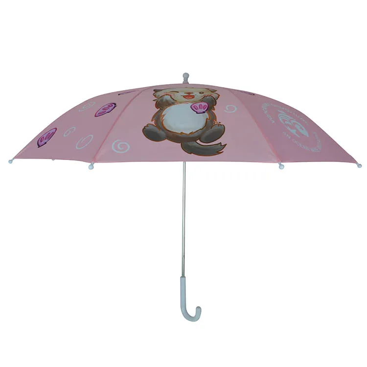 

hotsale fiberglass manual open digital printing kid rain umbrellas for sale