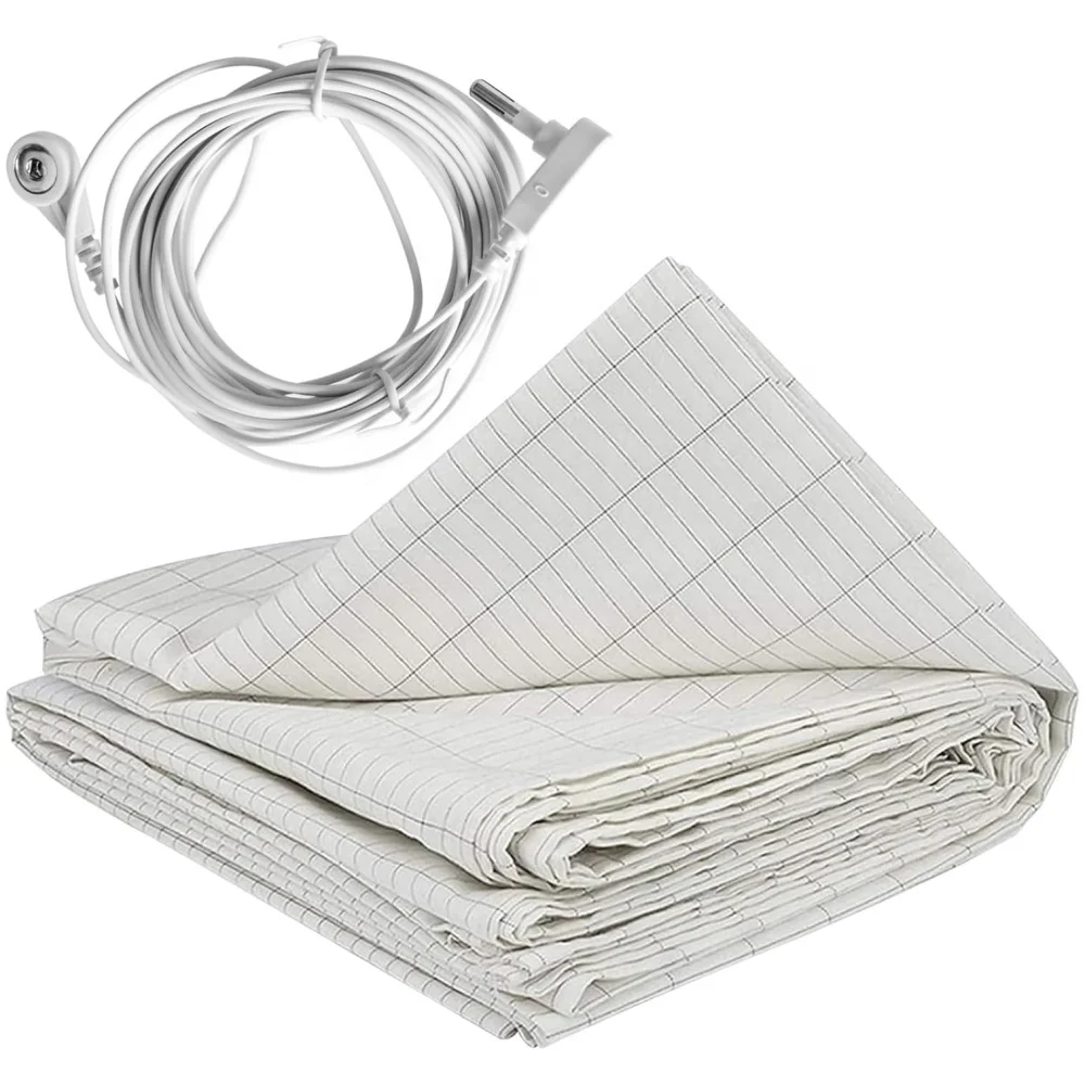 Full Twin Mattress Kit Conductive Silver Earth Grounding Sheets Therapy Grounding Product for Hotel Comfortable Sleep Experience