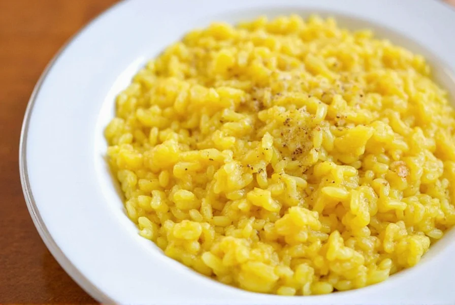 saffron risotto recipe