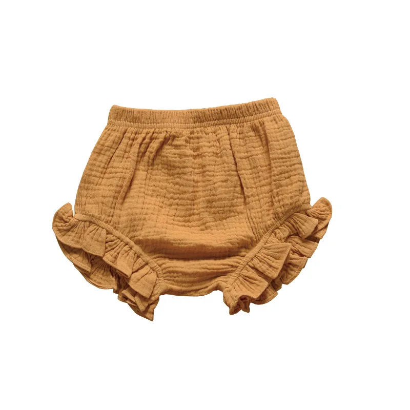 

2019 summer fart pure color casual briefs big PP bread pants baby shorts for wholesale, As pic shows, we can according to your request also