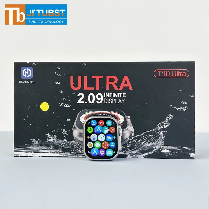 

T10 ultra serie 9 8 fashion smart watch 2023 2024 hombre pk t800 T900 ultra heart rate monitor reloj smartwatch