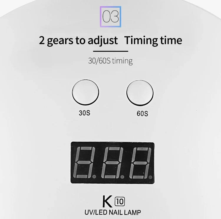 2020 New Ultraviolet Light 24w LED nail lamp no uv gel polish electric led lamp nail dryer for nails