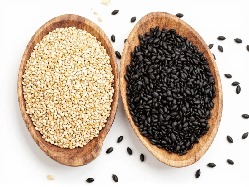 White vs Black Sesame Seeds: Nutritional Differences & Uses