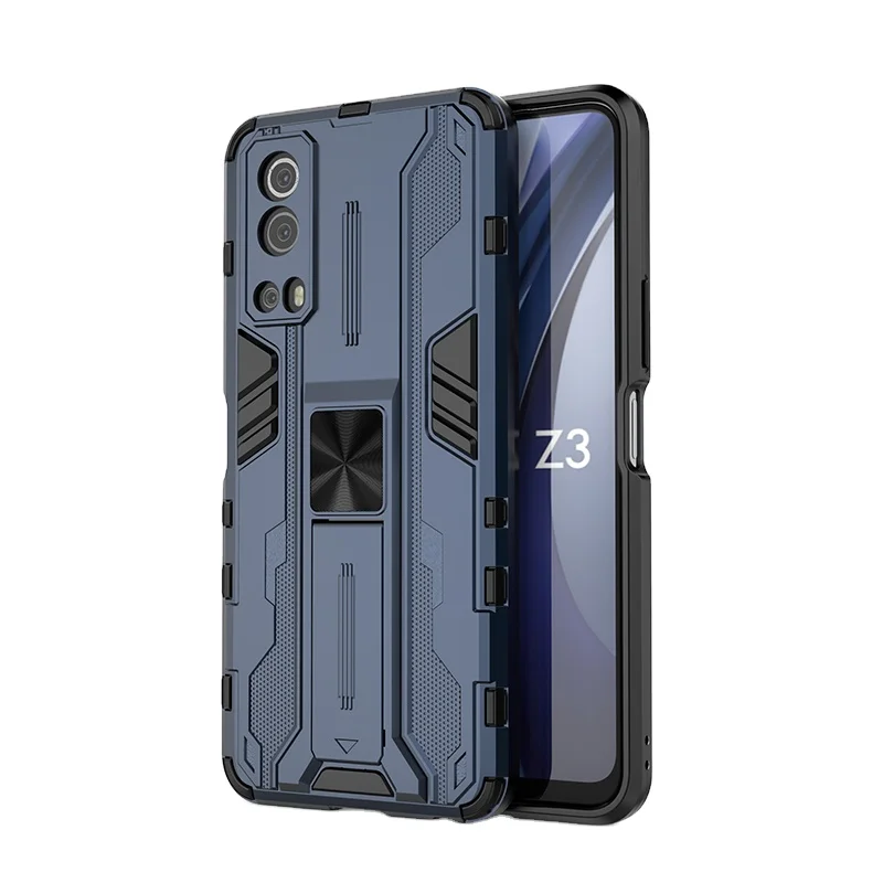 

Design Hybrid PC TPU Cell Phone Case Unique Kickstand Phone Case For VIVO-IQOO-Z3 Cover