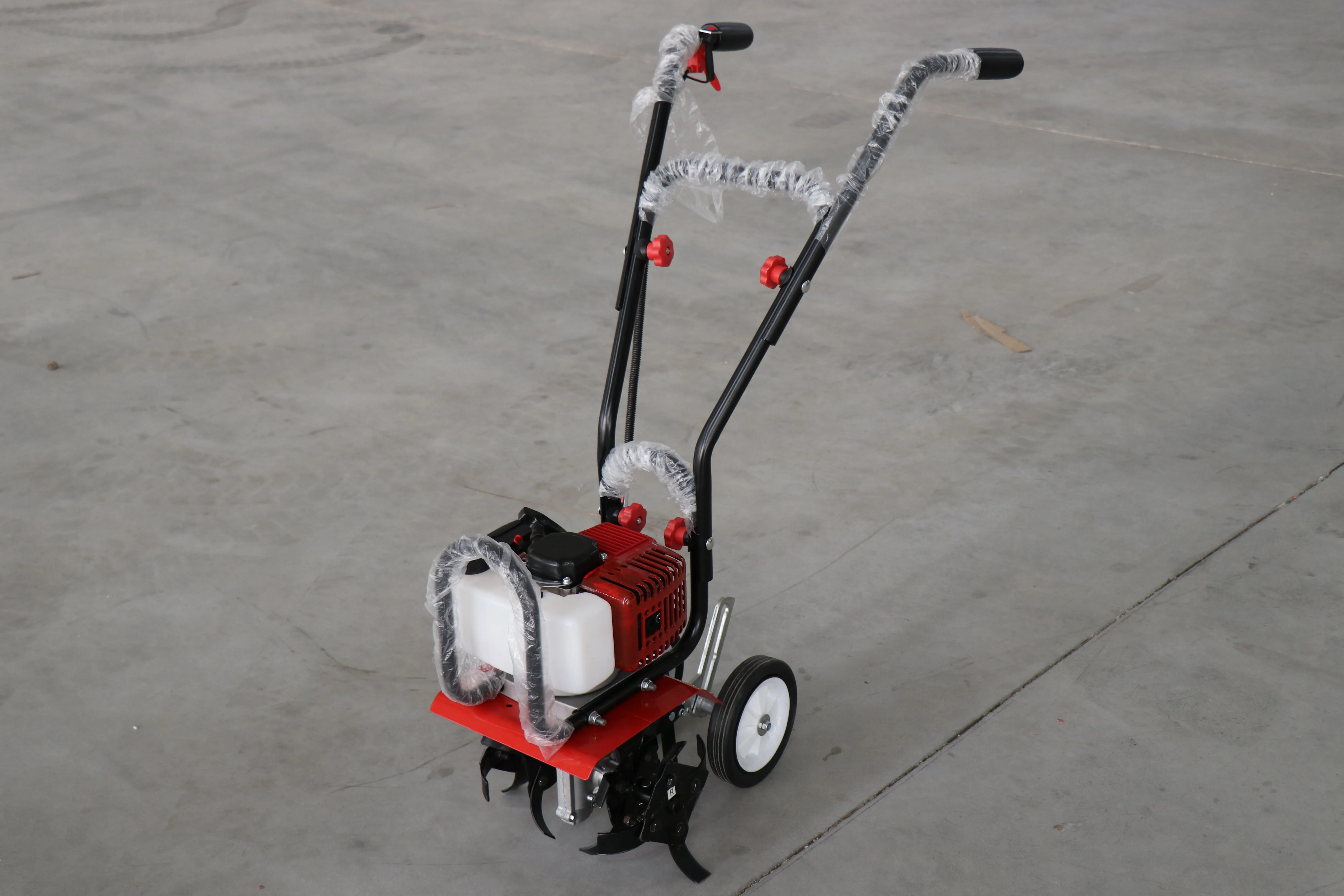 mini cultivator 2-stroke 52cc engine tiller rotary cultivator