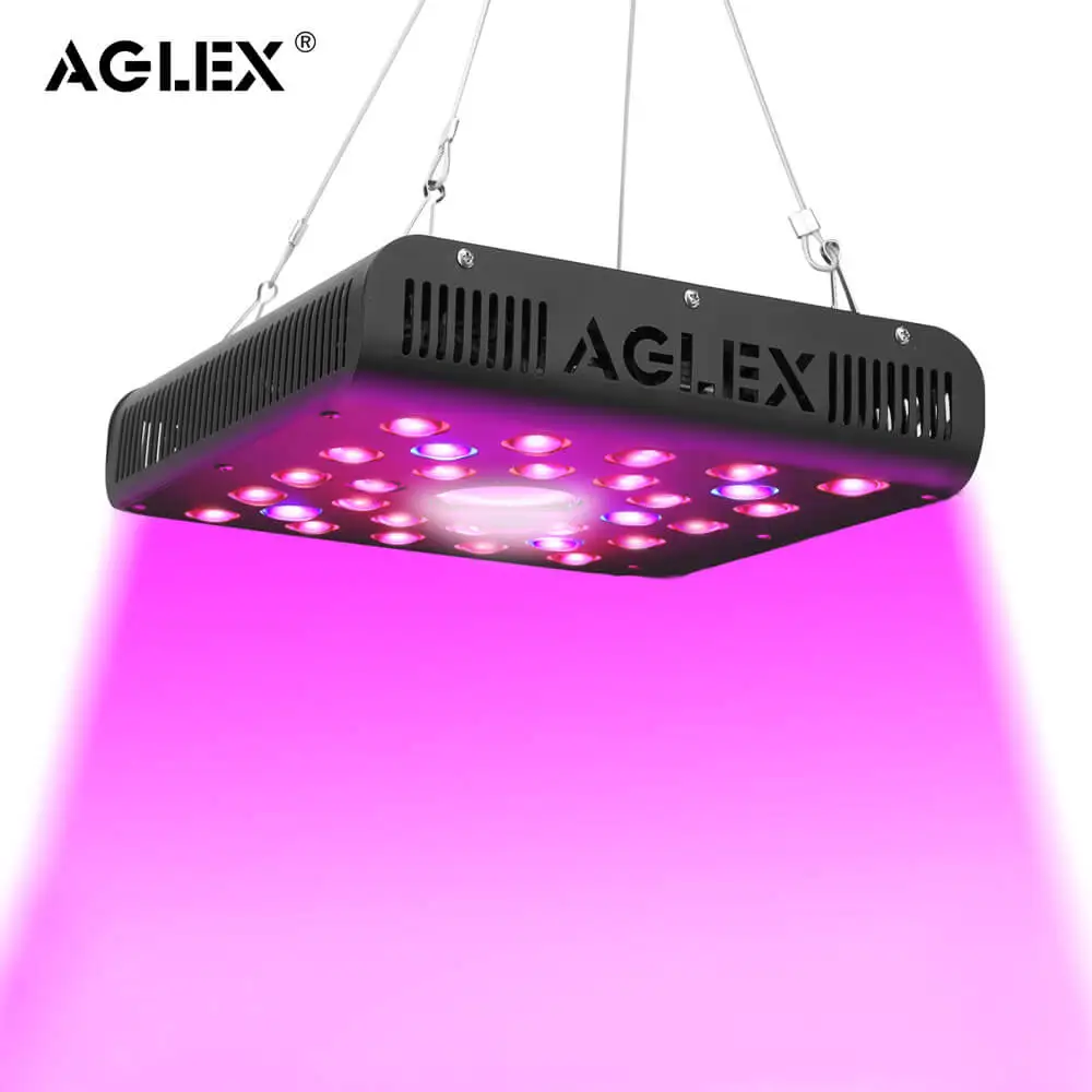 Amazon Ebay Home Gardener Preferred High Quality AGLEX Rapid LED COB Grow Light 600W Tissue Culture