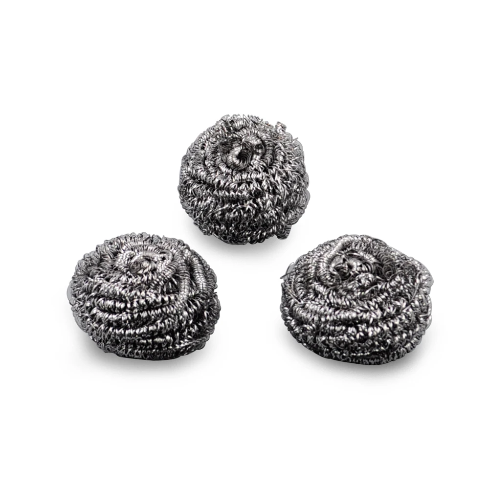 

14g 17g 20g kitchen cleaning stainless steel 410 pot scourer stainless steel, Customized