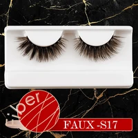 

Custom Private Label Hand Crafted Own Brand 3D Faux Mink Eyelashes Silk Lashes