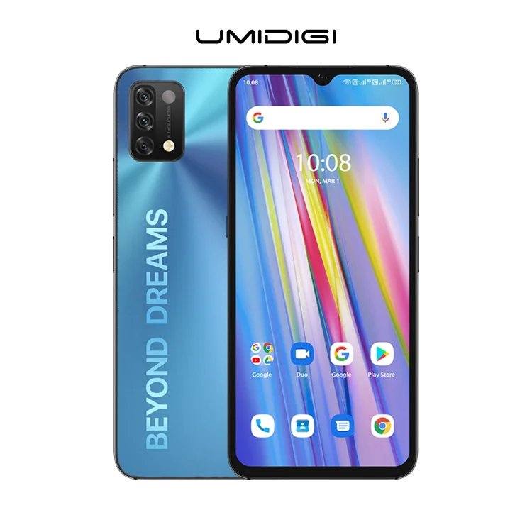 

UMIDIGI A11 128GB Triple Back Cameras 6.53 inch Android 11 Mediatek Helio G25 Octa Core 4G Smartphone with CE Certificate