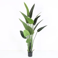 

Green traveler tree home decoration artificial banana tree fake tree plant 180cm