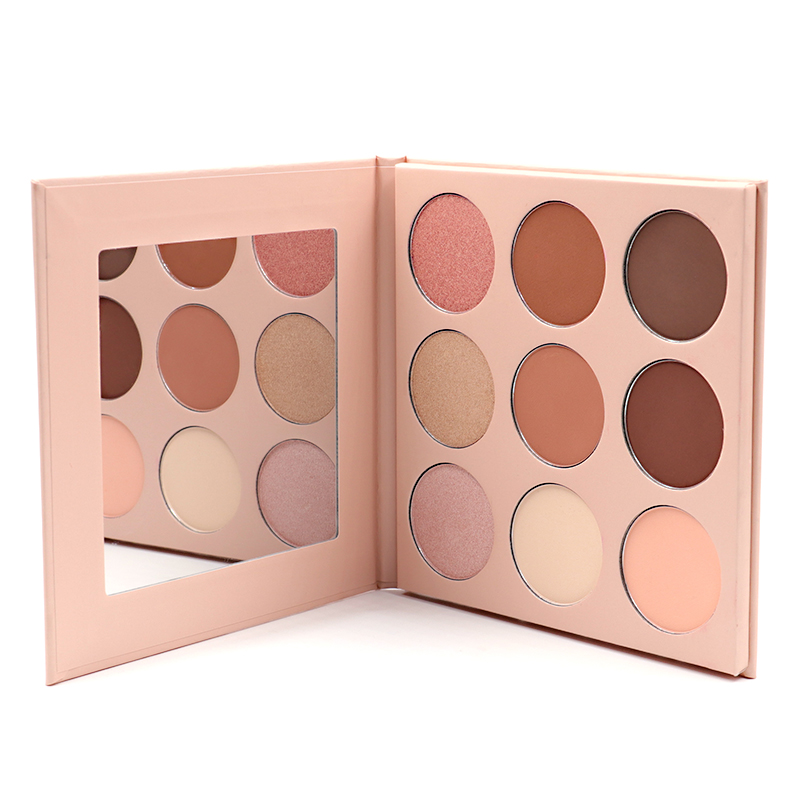

2021 New style 9 color contour palette with your own logo, 15 colors