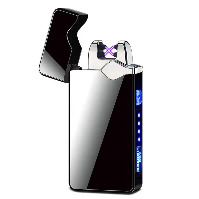 Wholesale new arrival  cheap double ARC Plasma custom usb electric lighter
