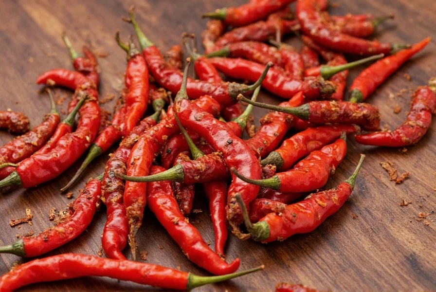 Properly dried chipotle peppers in glass storage jar