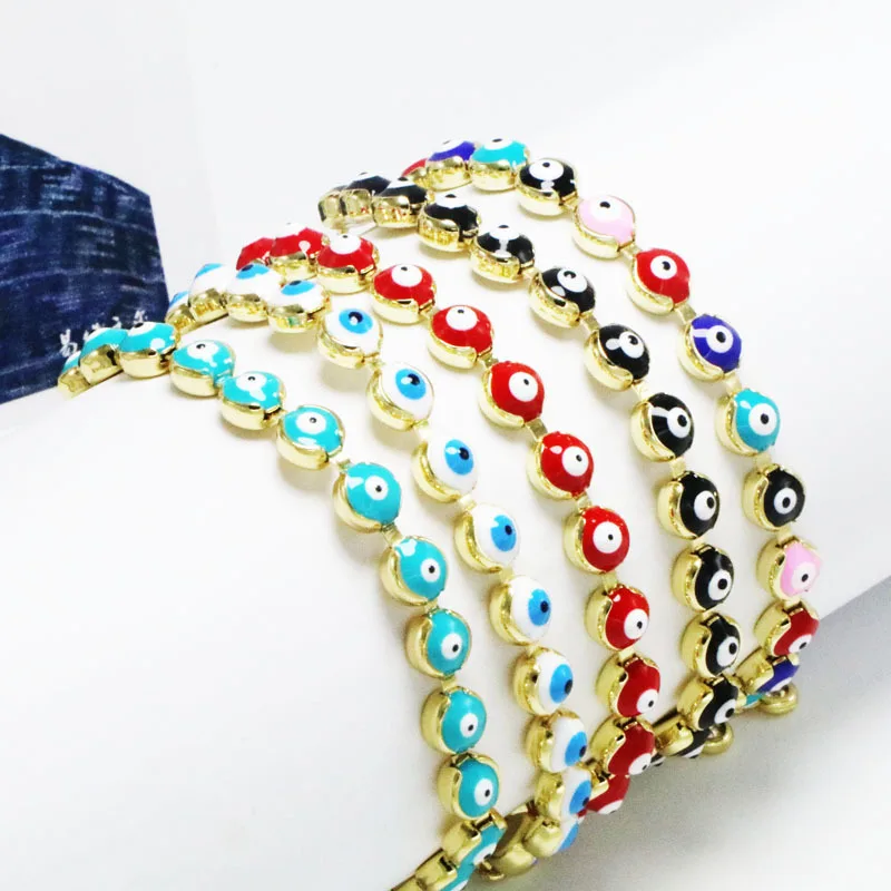 

New accessories Bohemian adjustable devil's eye bracelet fashion retro personality bracelet evil eye bracelet for women