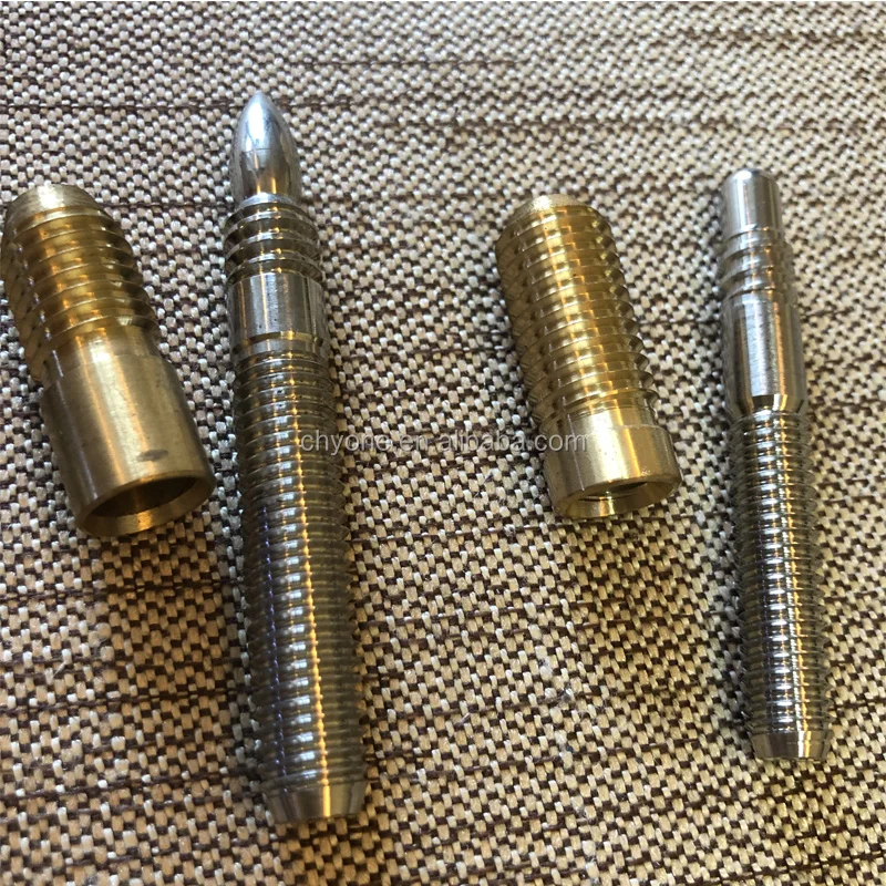 Bone Screw Aluminum pin for your pool cue Works with Radial joints. 
