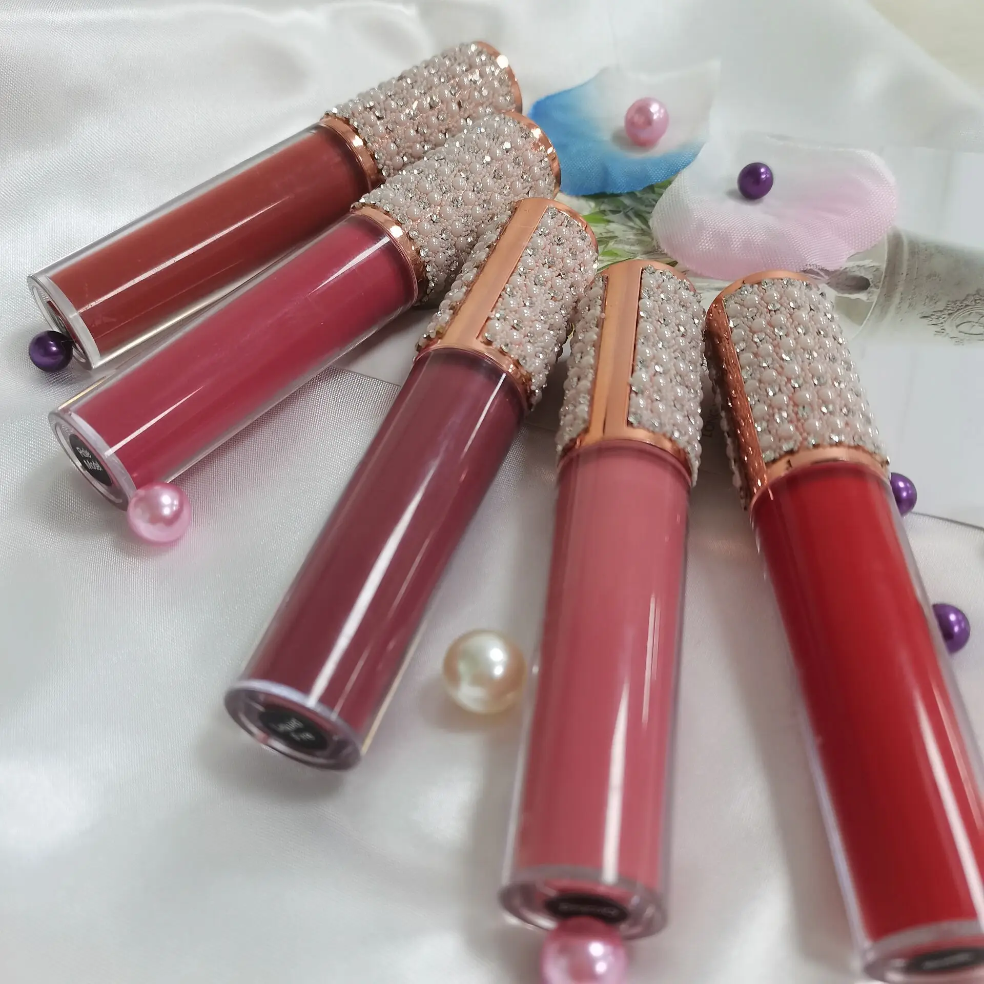 

makeup vendors Private Label custom your own brand LipGloss make Your Logo lipstick Matte and Glossy Shiny Lip Gloss