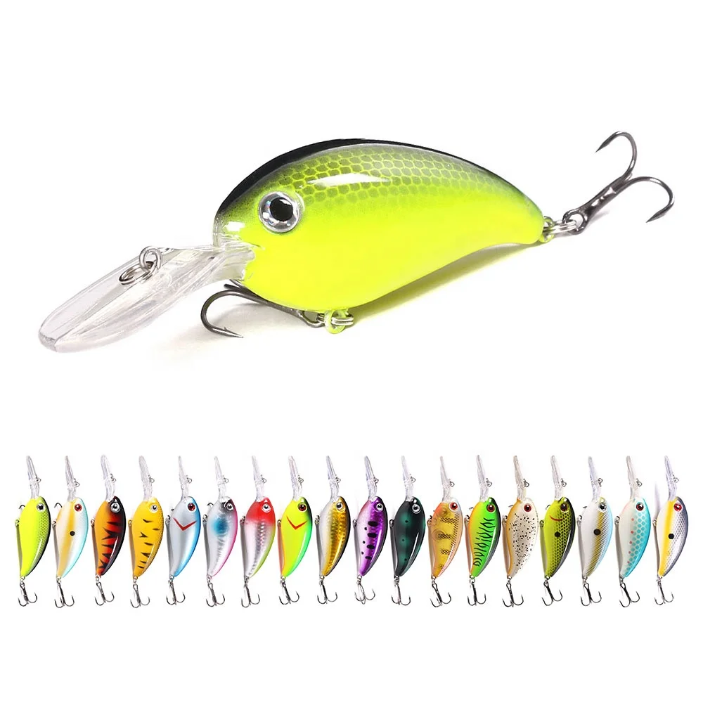 

Hot Sale Hengjia 10cm 14g ABS Hard Plastic Crankbaits Fishing Lures for Bass and Pike, 18 colors