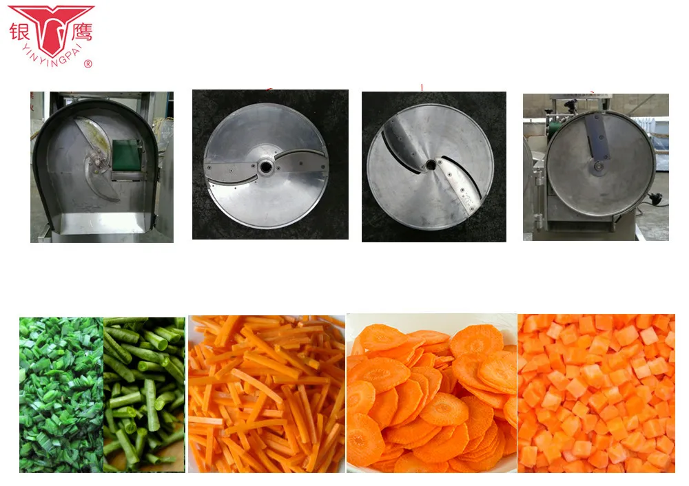 
Shand dong Yinying automatic vegetable dicer cabbage cutting machine vegetable cutter 850kg/h 