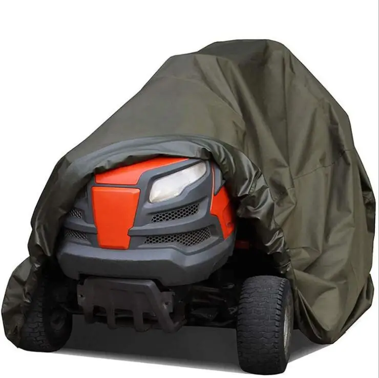 

40020209 waterproof black polyester dustproof zero turn riding lawn tractor cover from china manufacturer