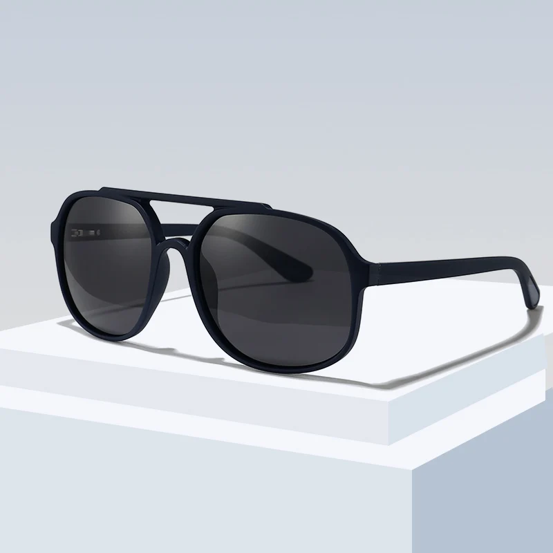 

2020 polarized mens retro double bridge sports sunglasses, 4 colors