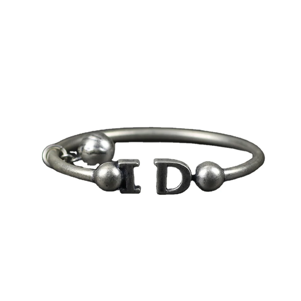 

Vintage Real 925 Sterling Silver Women Cuff Bracelets Bangle Thai Silver I Do Design For Women Gift