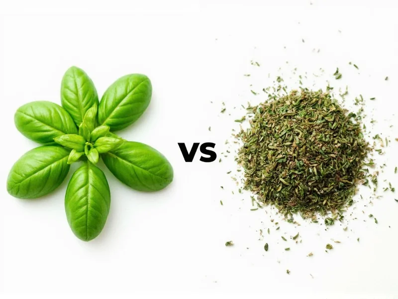 Fresh Basil vs Dried Basil: Key Differences & Best Uses