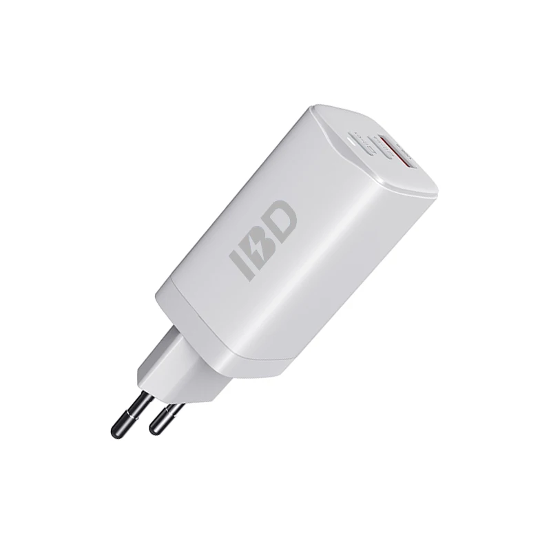 

IBD NEW GaN PD PPS wall phone charger type-c usb c 65W GaN Charger, White, black