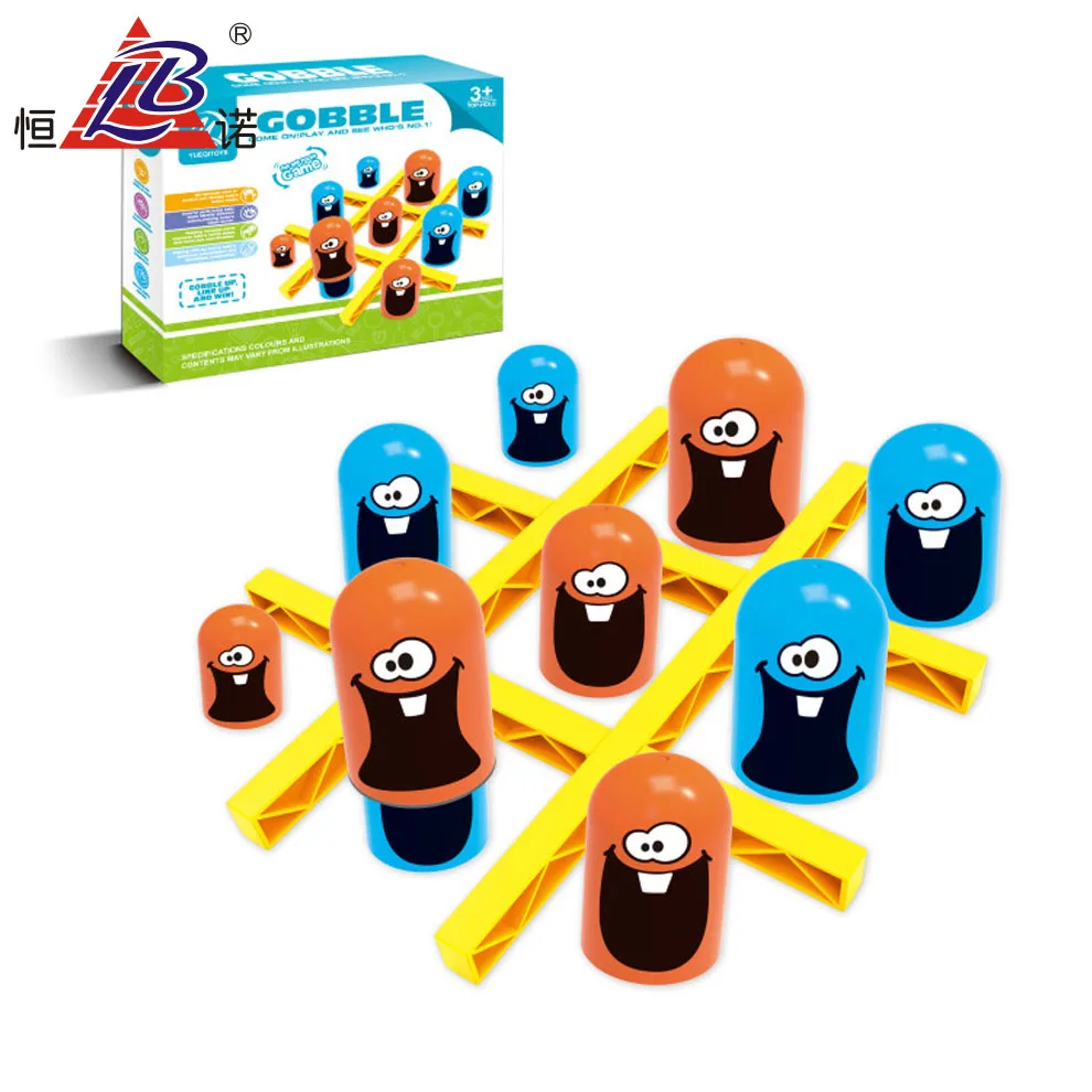 

Creative Board Toys Big Cup Eat Small Cup Gobble Funny Games For Child, Orange,blue & yellow