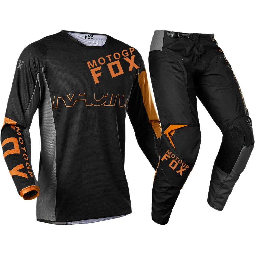 

New Arrival 2022 Motogpfox suit motogpfox 180/360 motocross jersey and pants set mx bmx motorbike clothing dirt bike gear
