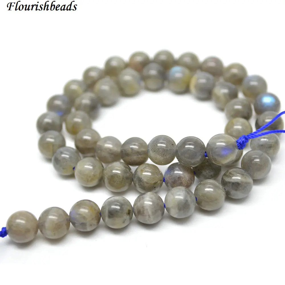 

Good Quality 4mm~12mm Natural Labradorite Stone Round Loose Beads Wholesale supply