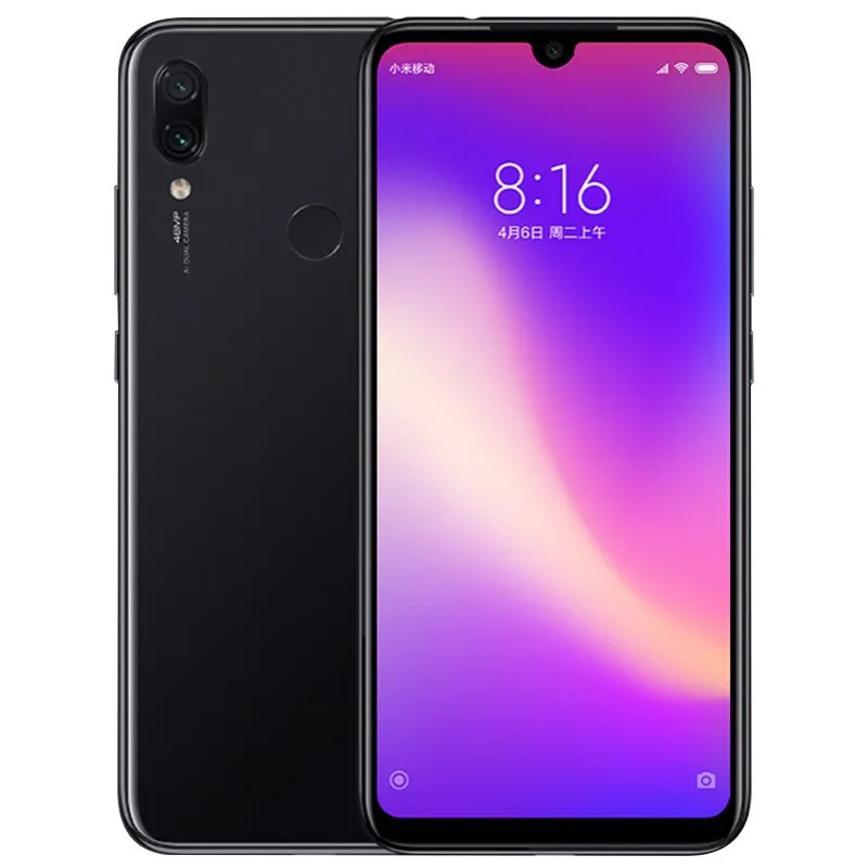 

6GB 128GB NOTE 7 PRO For Redmi Note 7 Pro Android 9.0 MIUI 10 6.3'' Smart Mobile Phone With 48MP