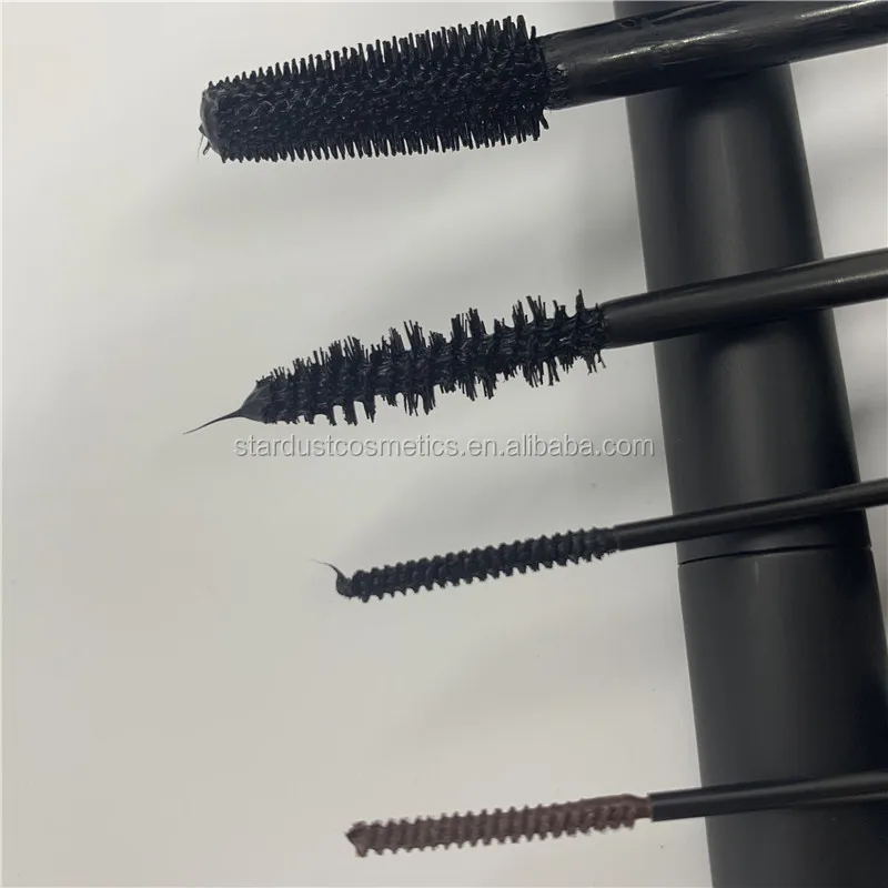 

LOW moq oem logo Microfiber Lash Mascara Long Lasting Lengthening Curling Waterproof Mascara, Black