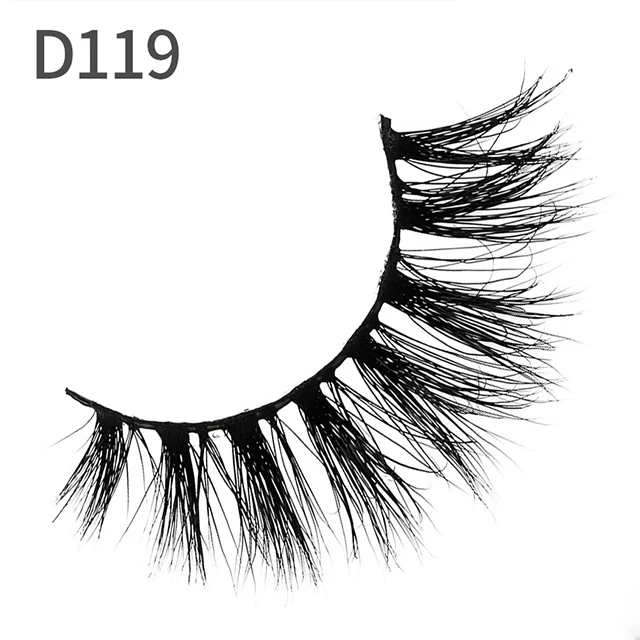 

Lashes and Packaging Strip Mink Eyelashes Thick 3D Mink Lashes