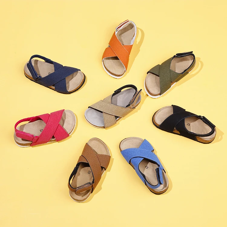 

Factory cost cheap kids boutique shoes popular colorful comfortable sandals