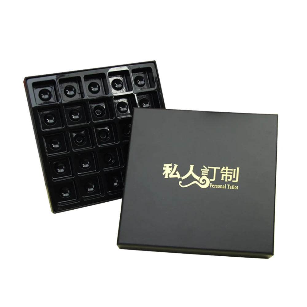 New Fashion Wholesale Custom Multicolor Chocolate Packaging Box Creative DIY Hard Box  Wedding Candy Chocolate Gift  Box