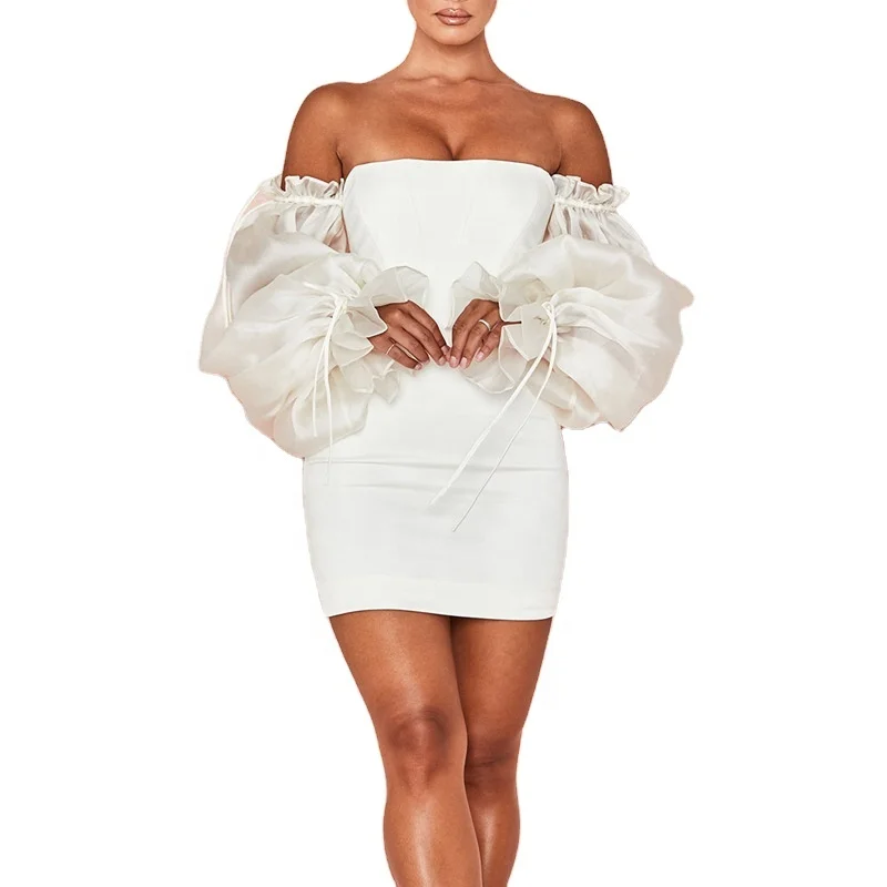 

Ladies Elegant Women Sexy Casual Bodycon Long Sleeved Dress