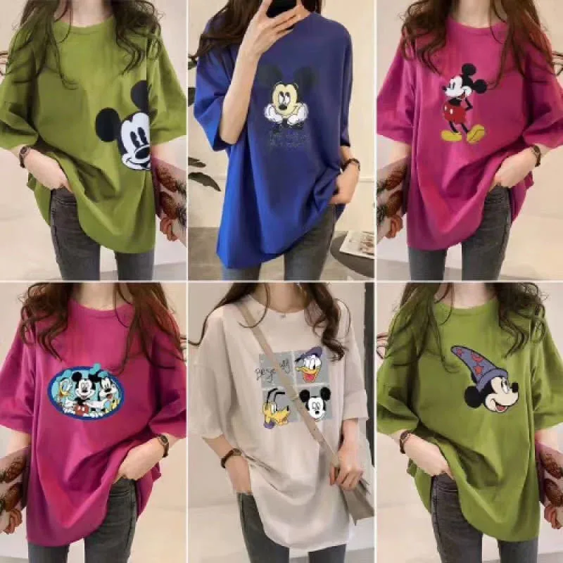 

Cheap large - size women short - sleeved T-shirt wholesale