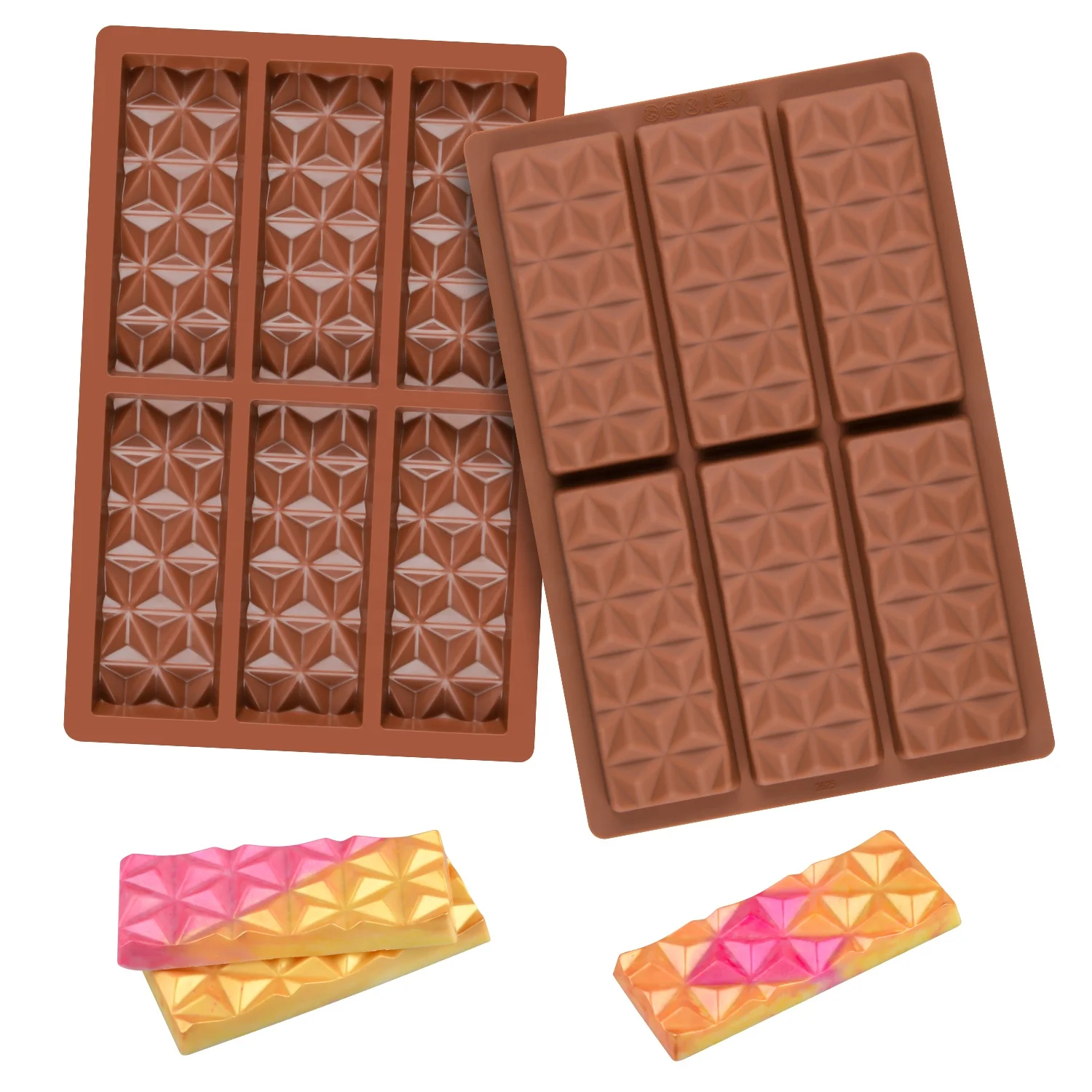 

Sample available moldes de silicona para chocolates chocolate bar mold moule silicone molds chocolate