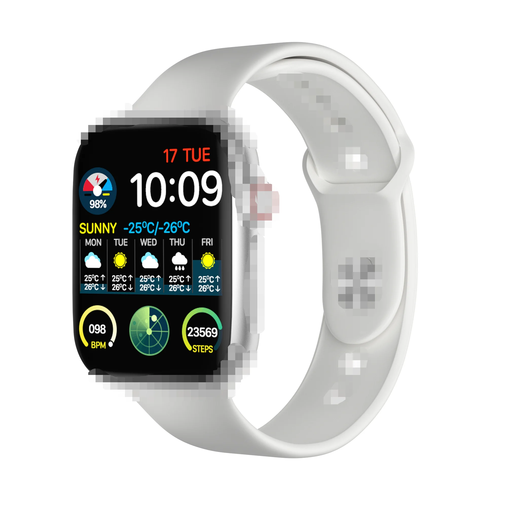 

W34 W26+ W26pro W26 Pro Reloj Intelligent Fk88 Watch Tracker Wristband Fitness Fashion Smartwatch, Black,white,red,blue,pink