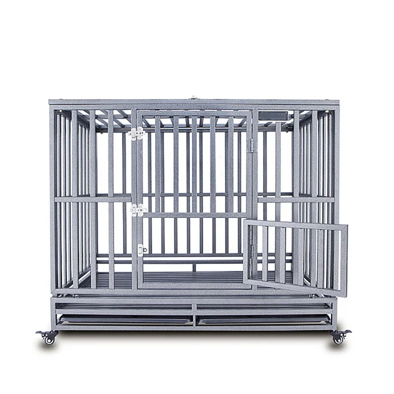 

High kennel 2021 dog animal cages houses 202 Stainless steel pet cage