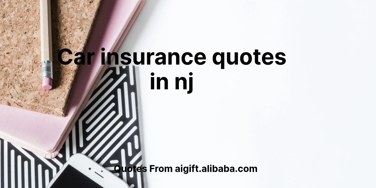 car insurance quotes in nj