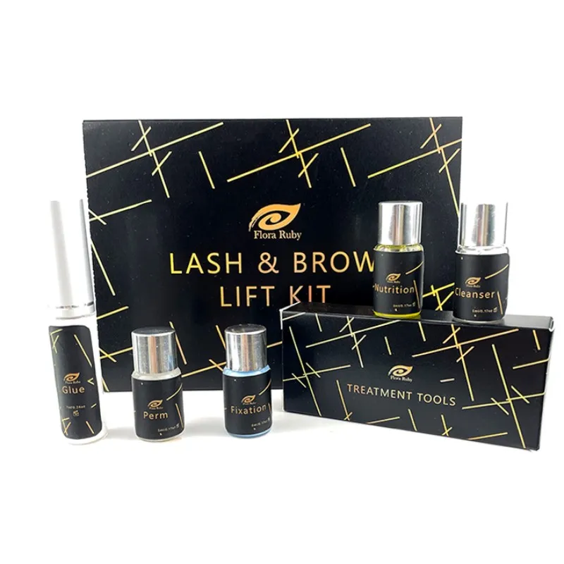 

Laminado de cejas kit lash lift and eye brow lamination kit lashlift with logo